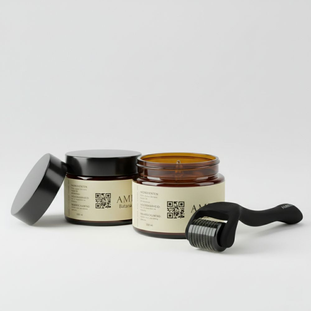 Combiset - 2x Batana olie - 1x Dermaroller